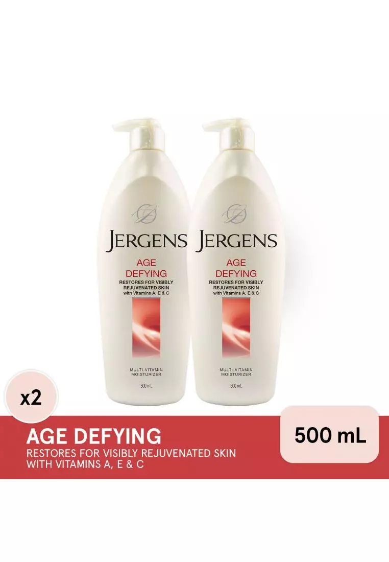 Buy Jergens Age Defying Lotion 500ml Bundle of 2 2024 Online ZALORA