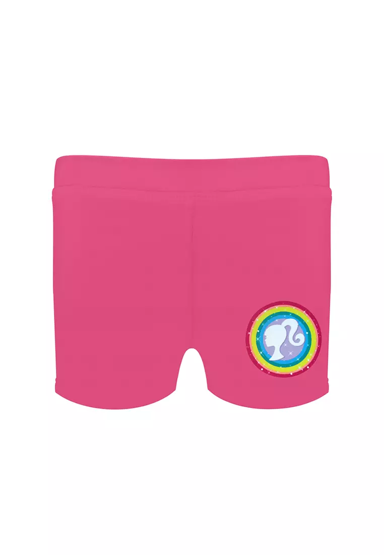 Tankini Top Boyleg Bottom Set With Shoulder Straps Swimwear For Kids Girls