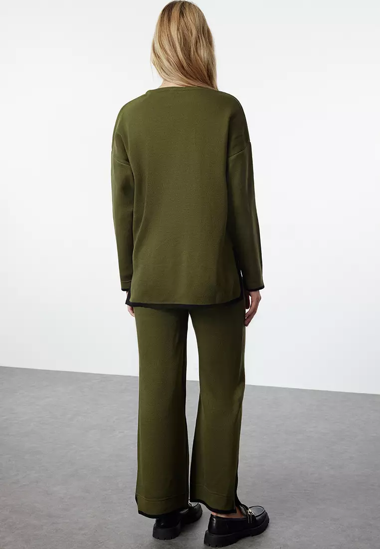 Knitted Sweater and Pants Set
