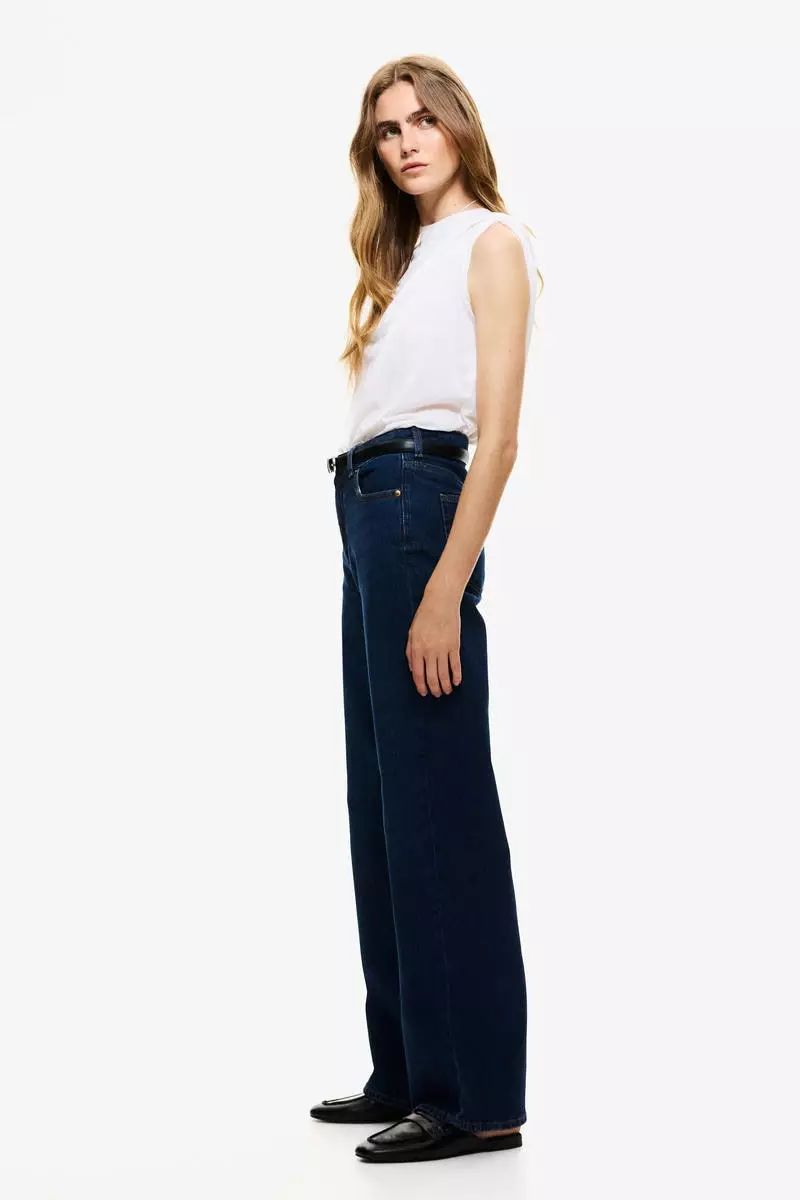 Wide High Waist Jeans