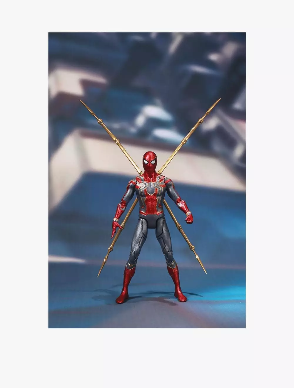 MVL ZD Toys Iron Spiderman Plastic Holder (New Package) - ZDT1911-05