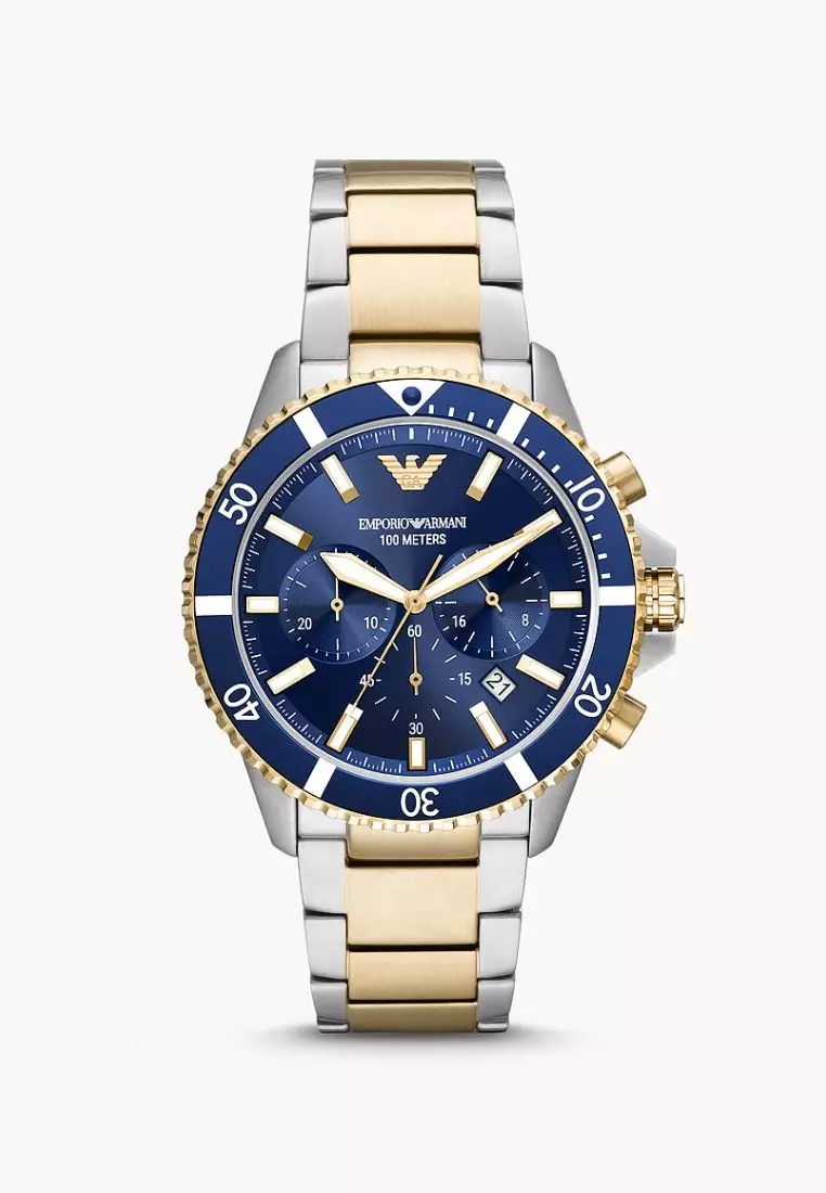 Emporio armani men's best sale dress watch
