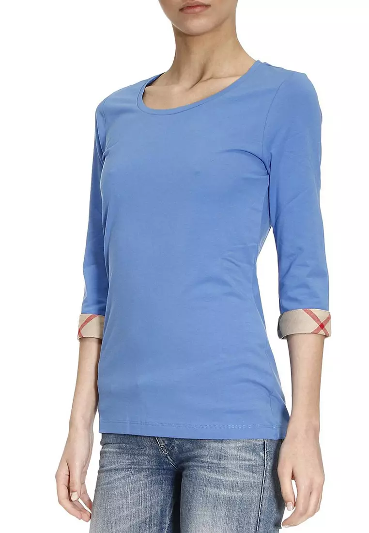 Burberry long sleeve shop t shirt women