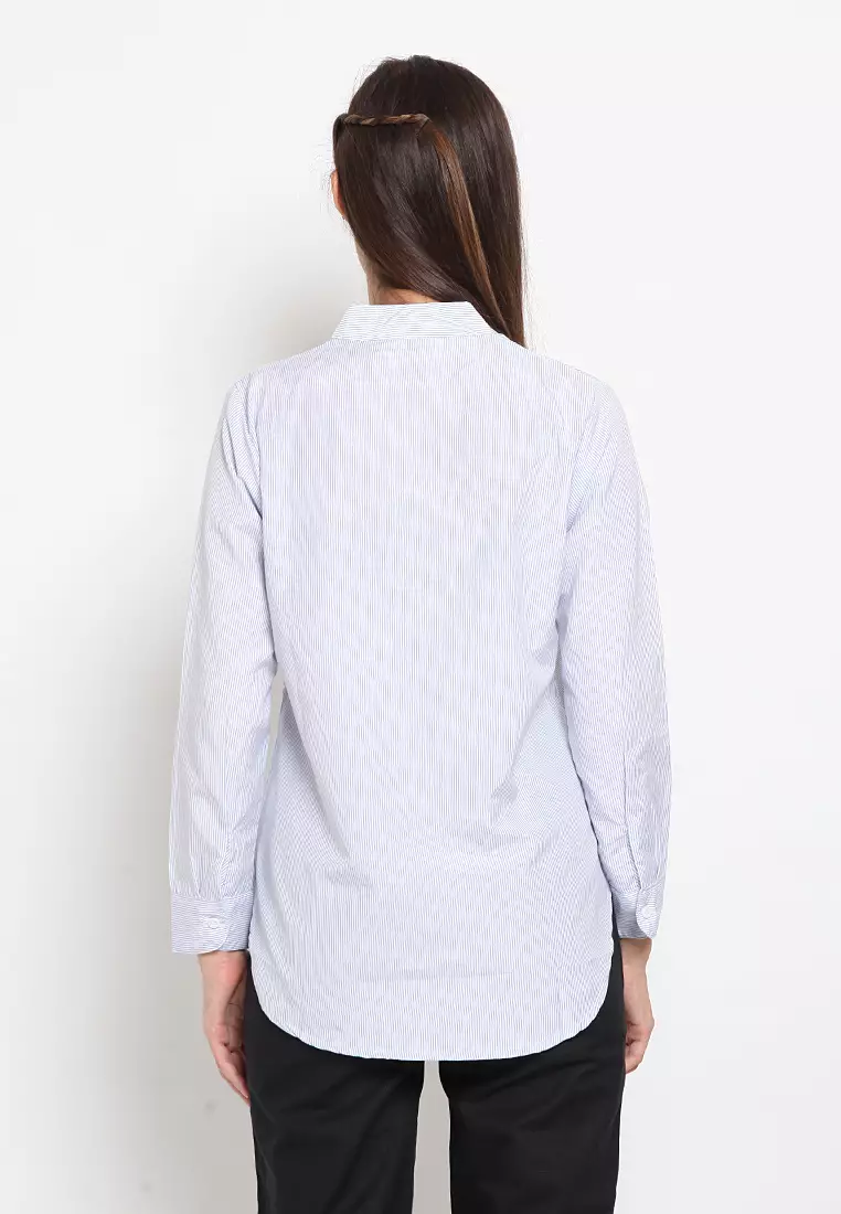Ava Light Blue Blouse