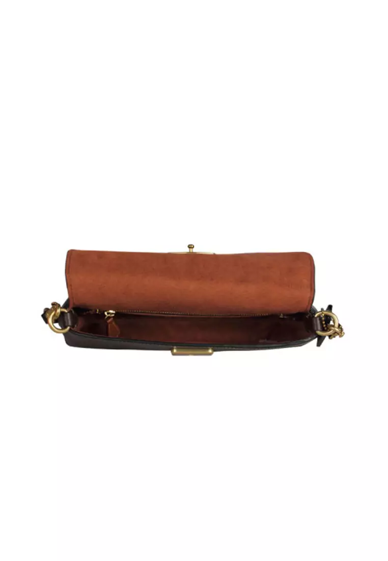 Jet 25 女士單肩包楓木色CAM16