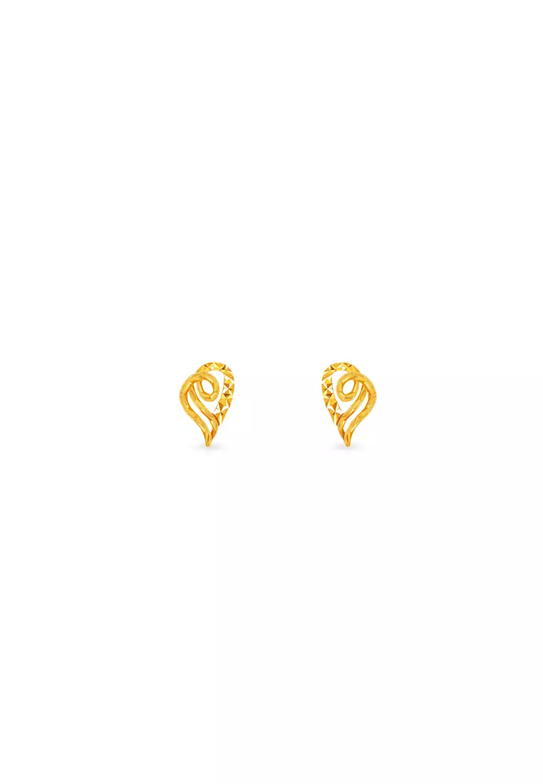 375/9K Gold Earrings S141