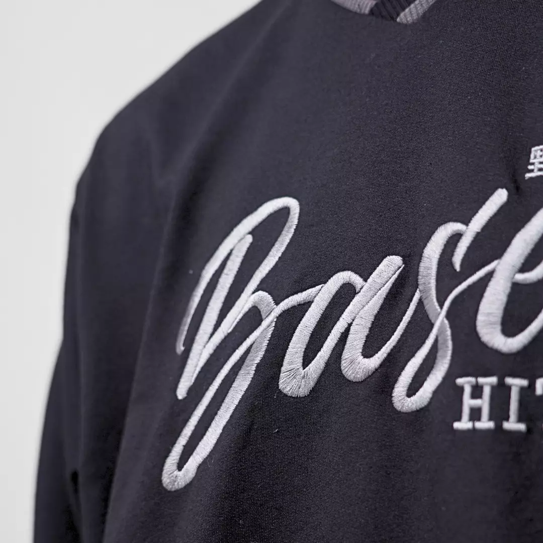 Ryusei Kaos Pria Boxy Oversize Base Black