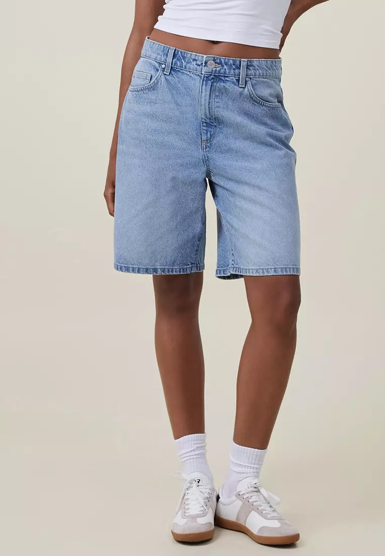 Buy Cotton On Super Baggy Denim Jorts 2024 Online ZALORA Singapore