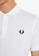 Fred Perry white M6000 - Plain Fred Perry Shirt - (White) 532EFAAB05D483GS_5