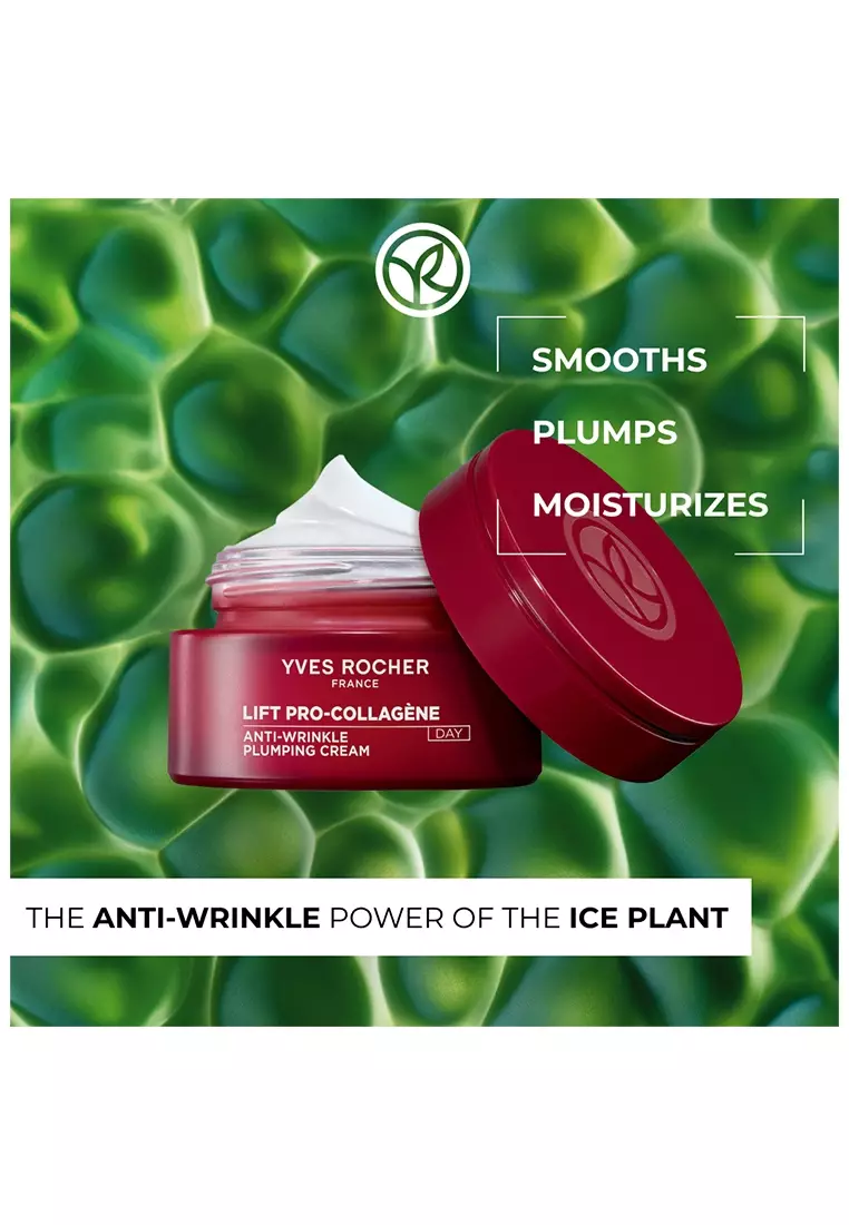 Anti Wrinkle Lifting Day Cream with Plant Collagen & Hyaluronic Acid-50ml All Skin Types