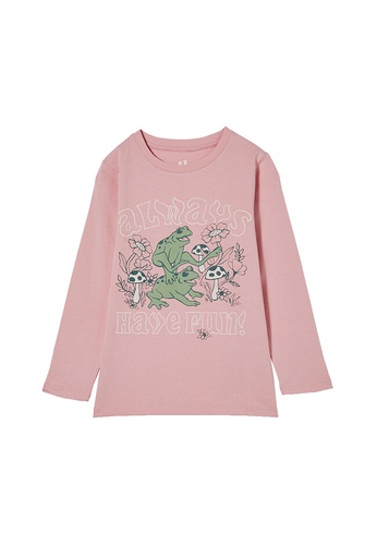 Cotton On Kids pink Penelope Long Sleeves Tee 00AF5KAEAD7892GS_1