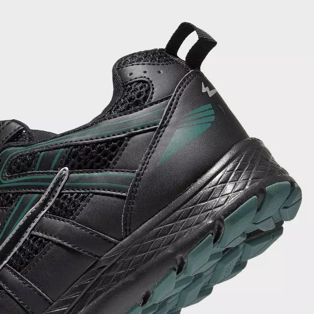 Eagle Sepatu Sneakers Lifestyle Velodrive - HITAM/HIJAU TUA