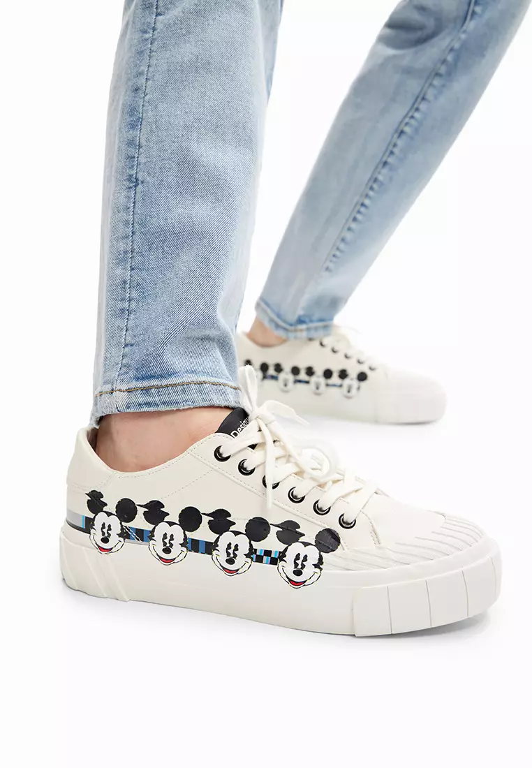 White mickey mouse shoes outlet