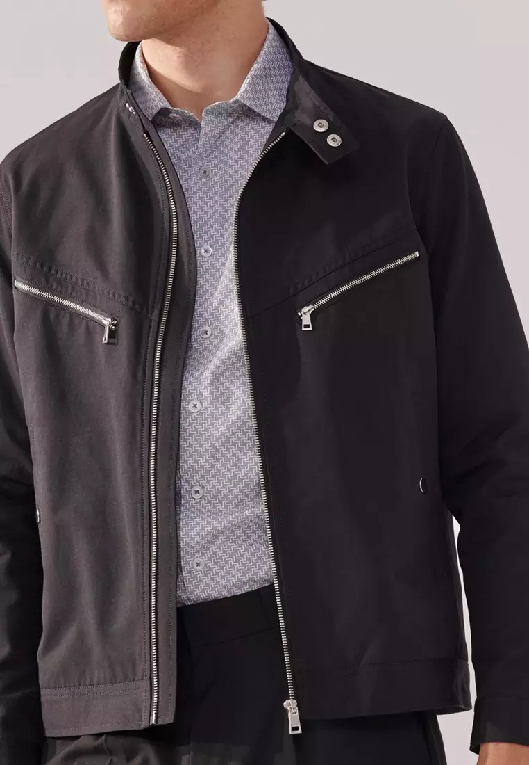 Black Harrington Jacket