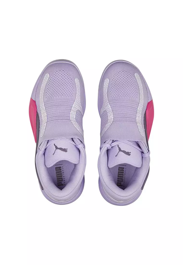 Puma basketball outlet shoes purple