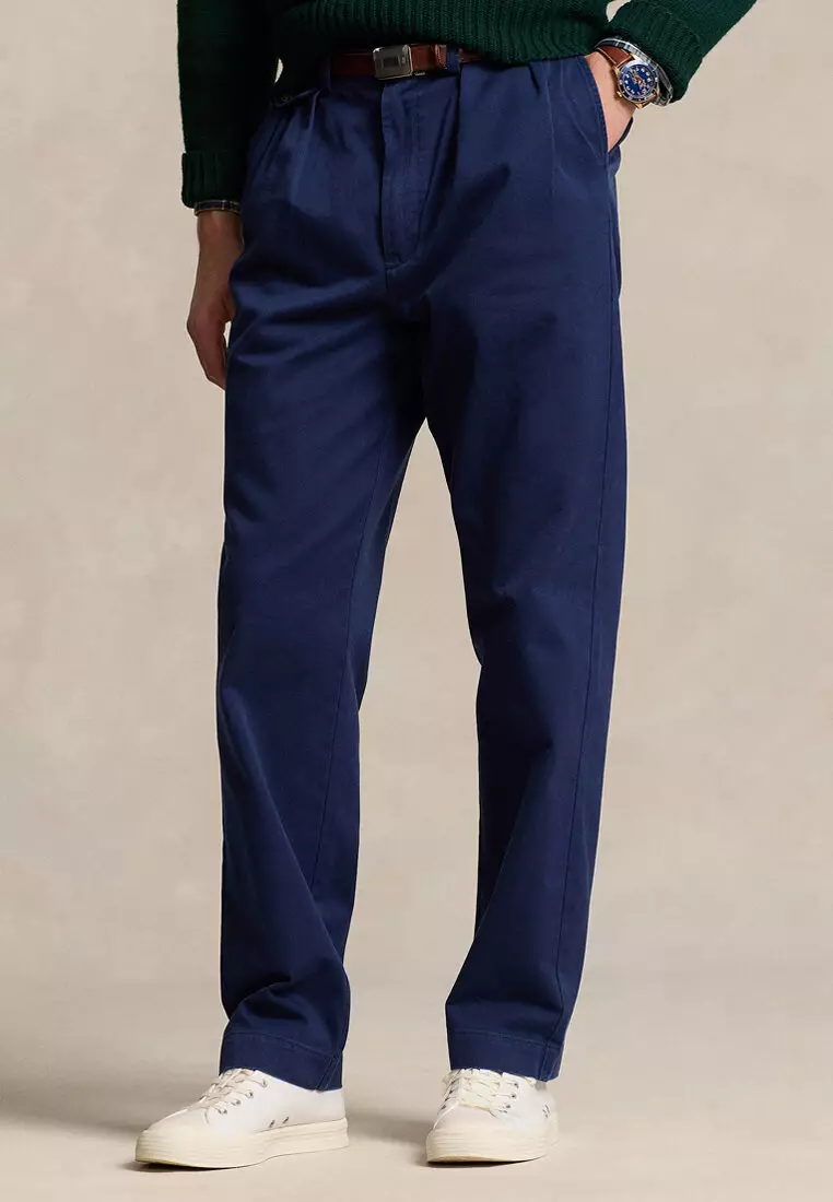 Buy Polo Ralph Lauren Whitman Relaxed Fit Pleated Chino Pant