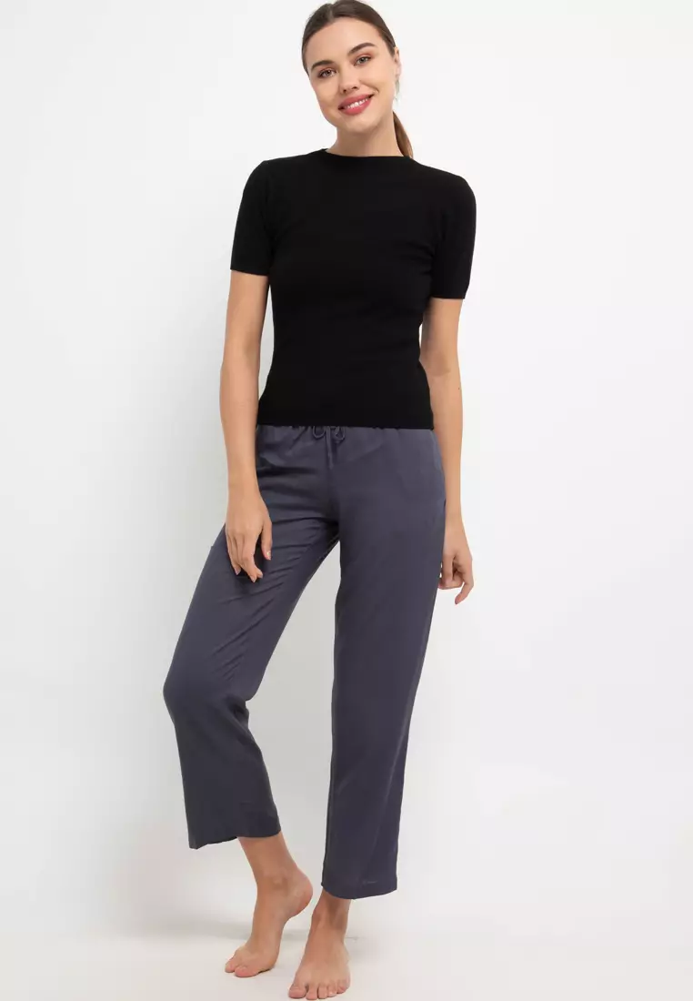 Diana Lounge Pants In Dark Grey