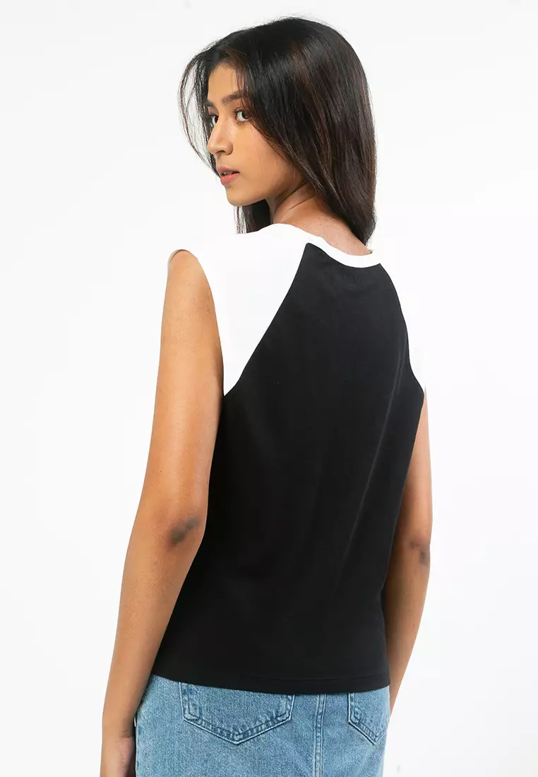 Harley-Davidson® Vintage Flames Sleeveless Raglan