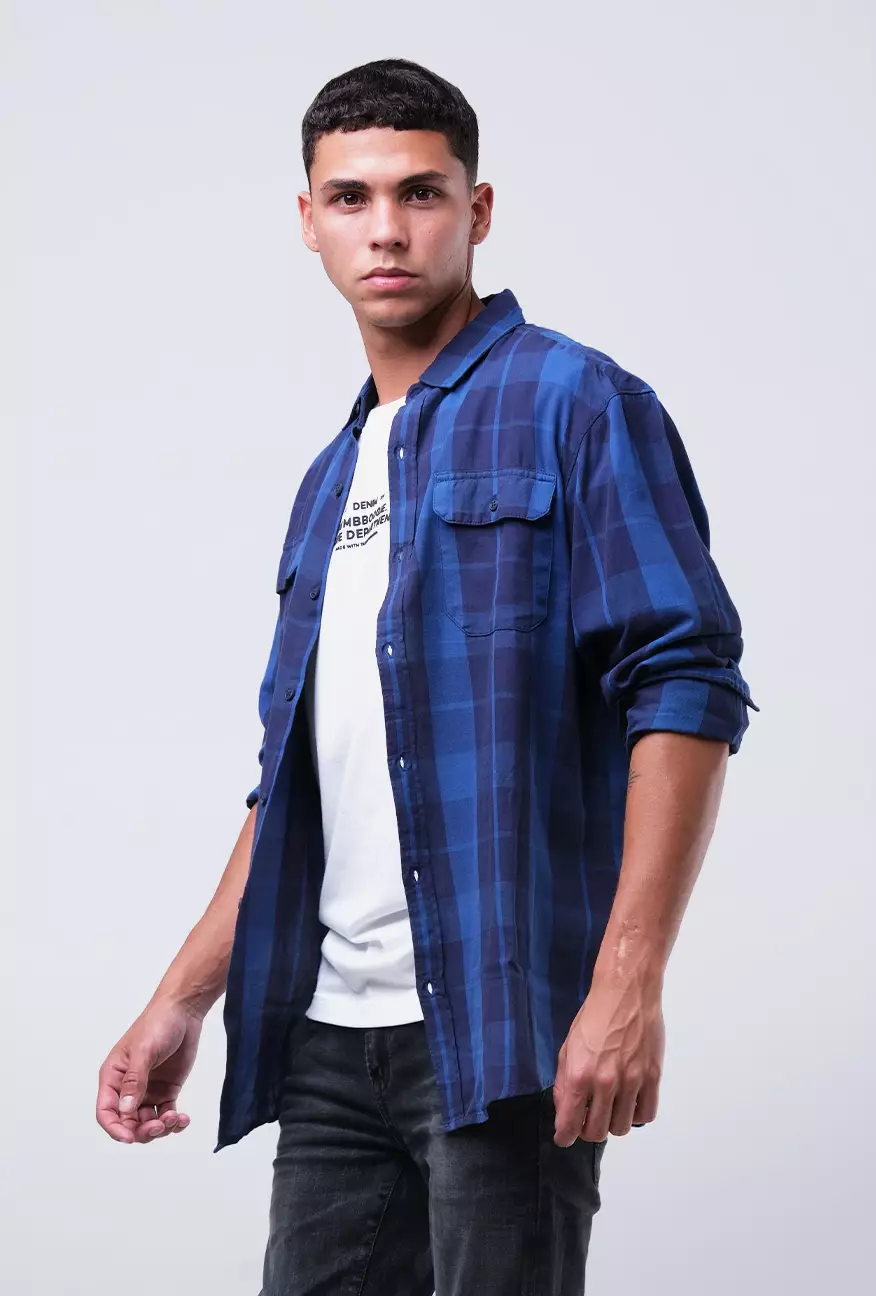 Kemeja Pria Regular Langley