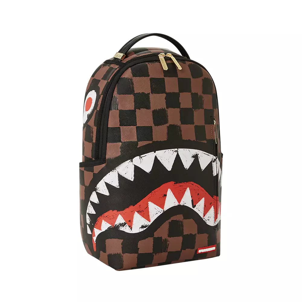 SPRAYGROUND Paris Savage Mini Shark Backpack, brown 