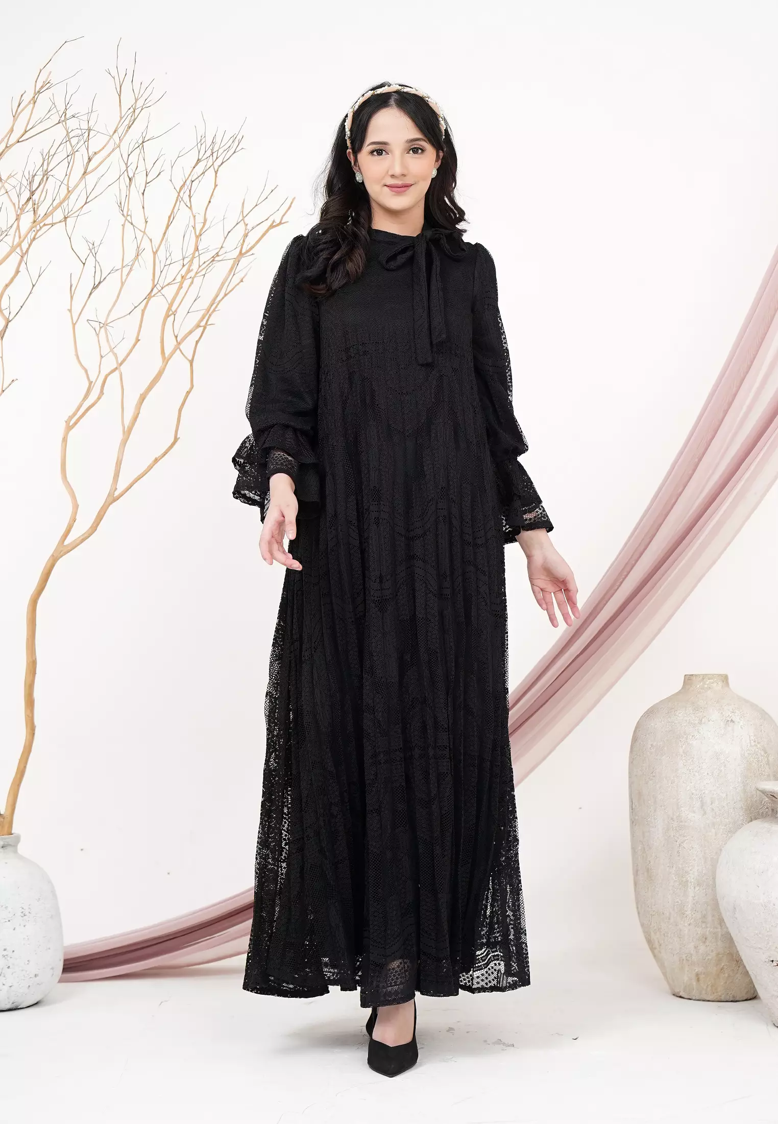 Phylicia Dress - Jet Black