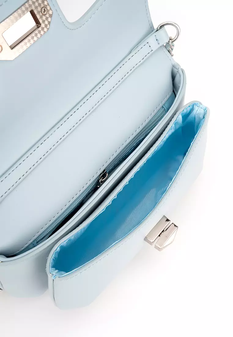 BUCKLED LOCK CROSSBODY BAG