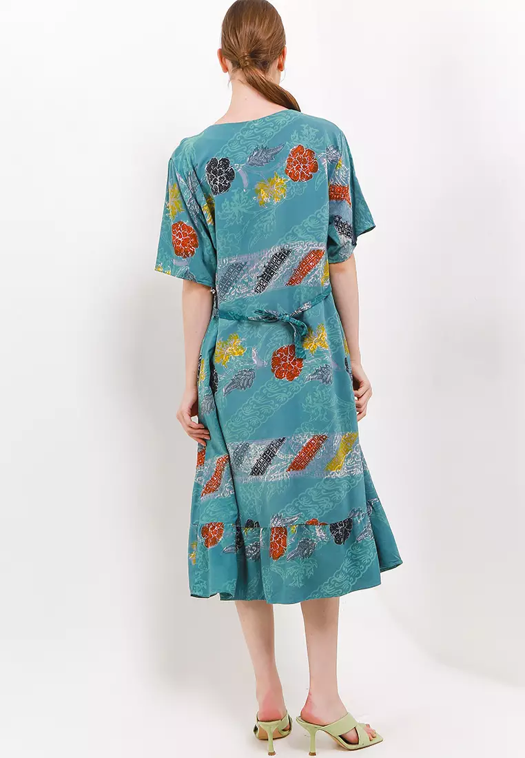 Daster Wanita Home Dress Anizara Green