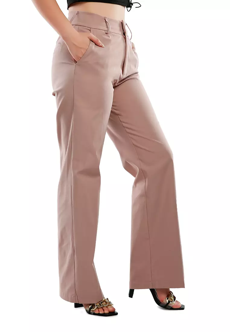 Express Low Rise Slim Flare Columnist Pant