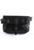 Lara black Men's Flap Buckle Belt Bag - Black 0DCADAC7FC6CDDGS_1