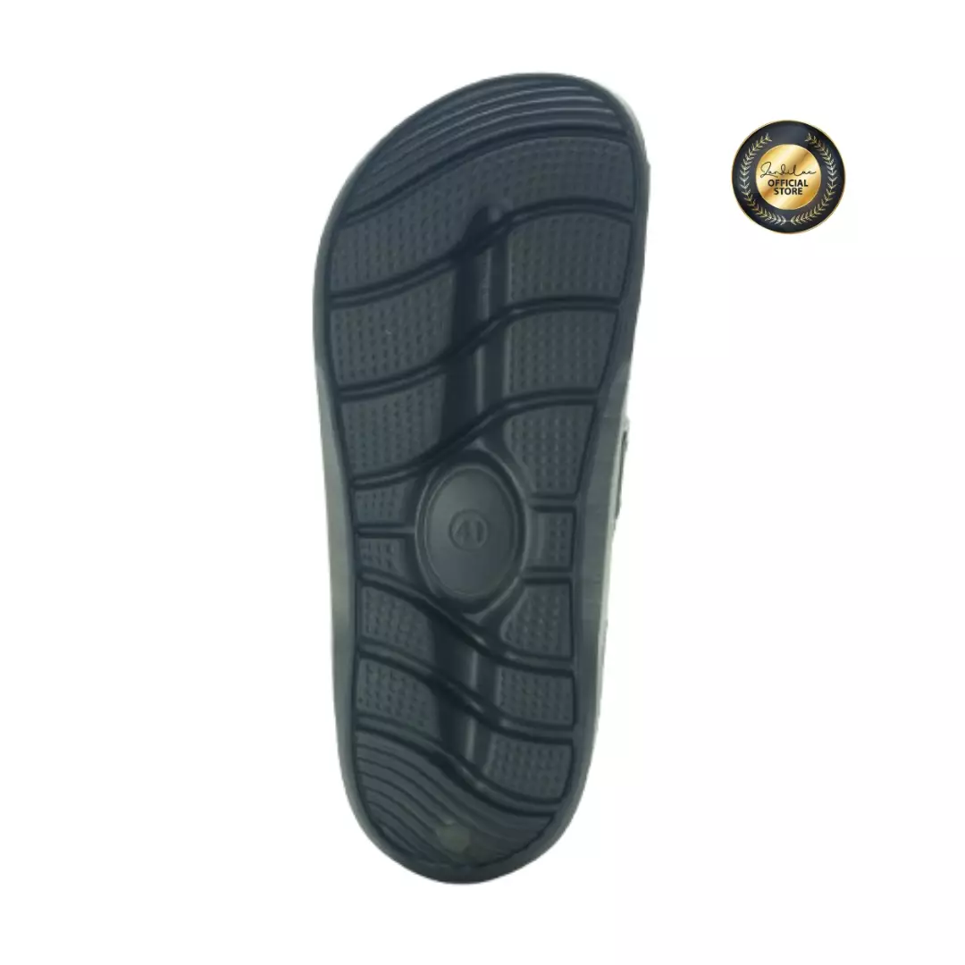 ZANDILAC - SANDAL LAKI DEWASA CH122302LD SELOP FULL KARET HIJAU CYPRESS