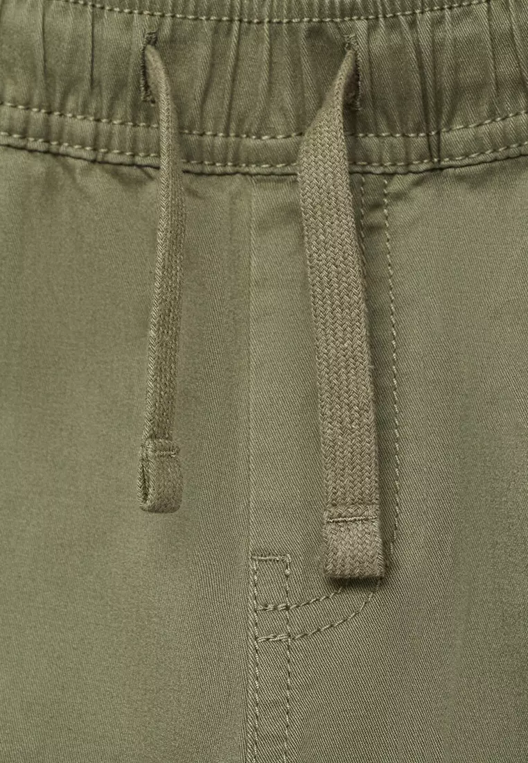 Cotton Cargo Trousers