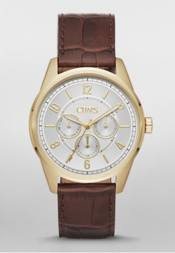 CHAPS Besprit門市ransen Multi三眼計時腕錶 CHP5050, 錶類, 紳士錶