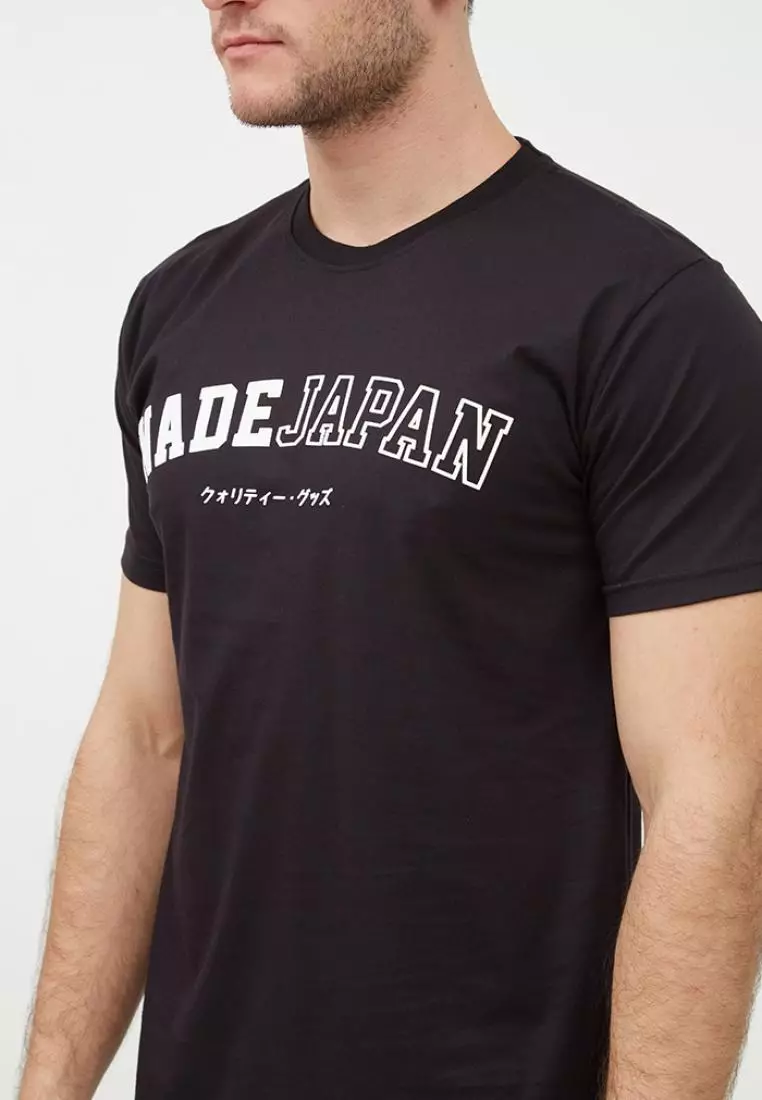 Nade Japan NT079X s-s Men Outline HD BLACK