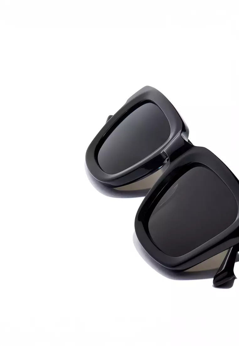 One Uptown - Polarized Black Sunglasses for Men and Women, Unisex. Official Product designed in Spain