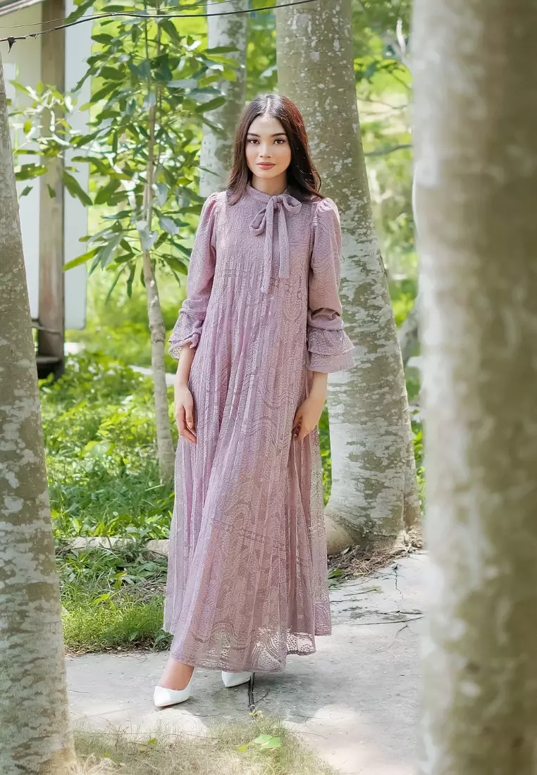 Phylicia Dress - Mauve