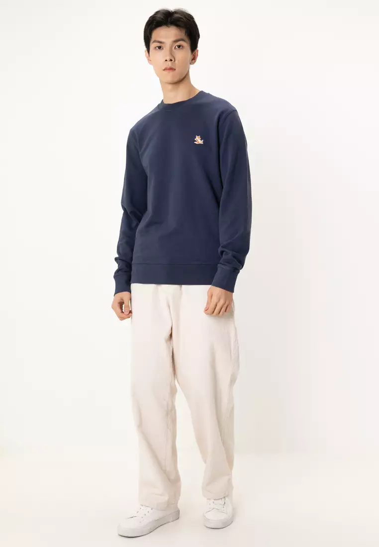 MAISON KINEMA college logo sweat pants（MAISON KINEMA college logo 