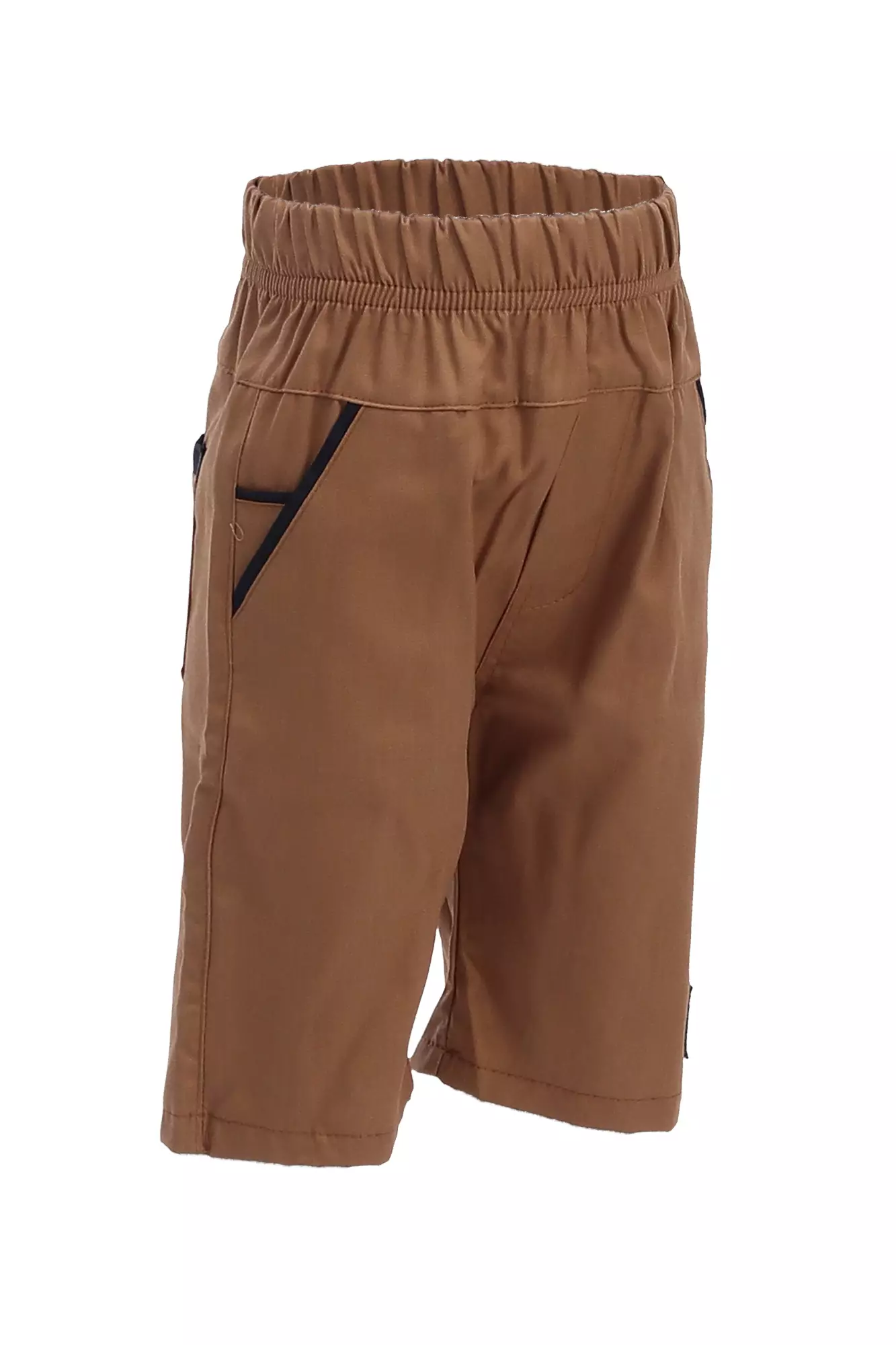 Heather Celana Pendek Kasual Anak Laki-laki Motif Polos Kids Short Pants Material Cotton ORIGINAL - Mocca