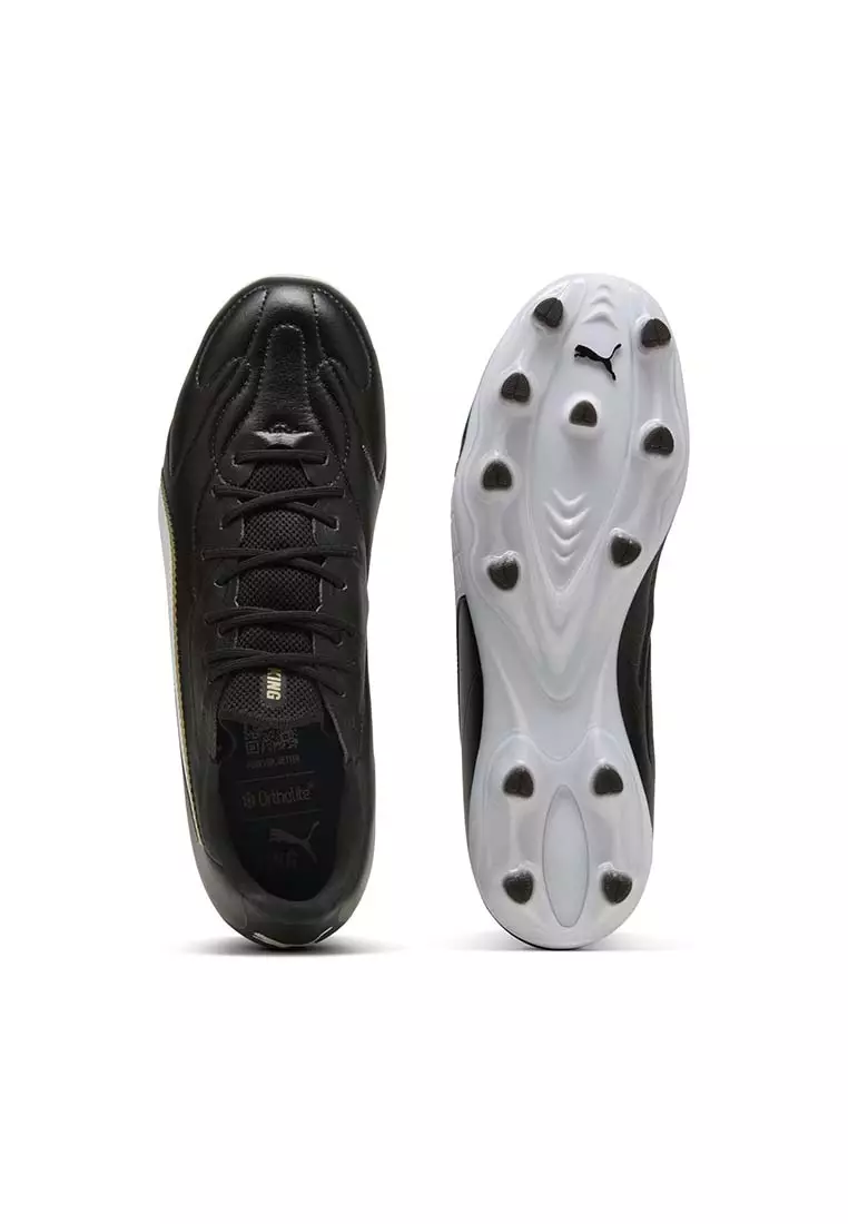 Unisex KING 20 MATCH FG/AG Football Boots (Black)