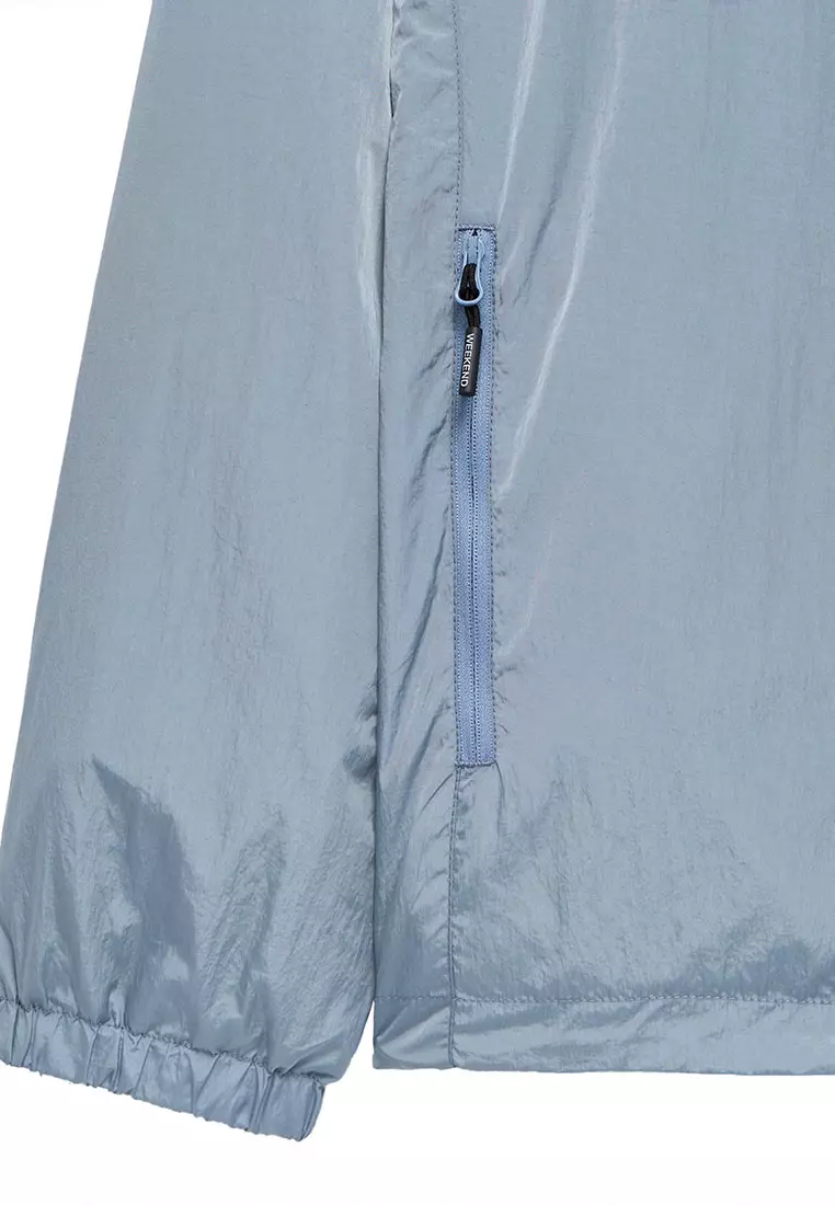 MENS BLUE SHADOW TECHNICIAN FACE MASK JACKET