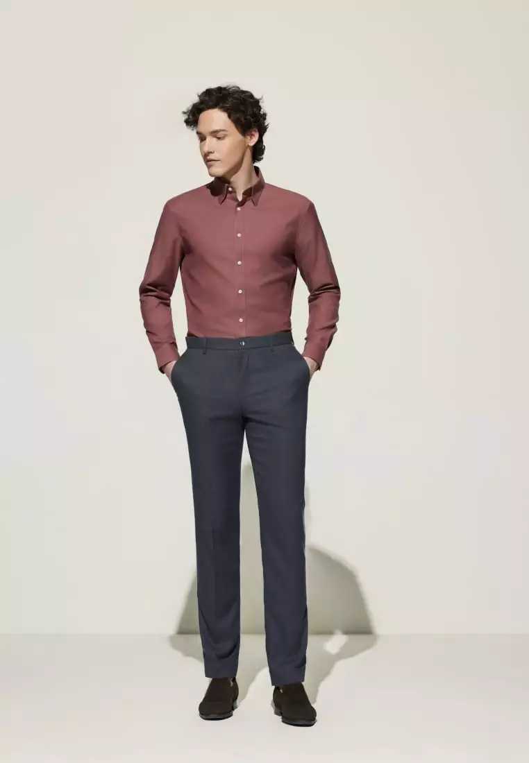 G2000 Non-Iron Cotton Stretch Smart Fit Oxford Shirt