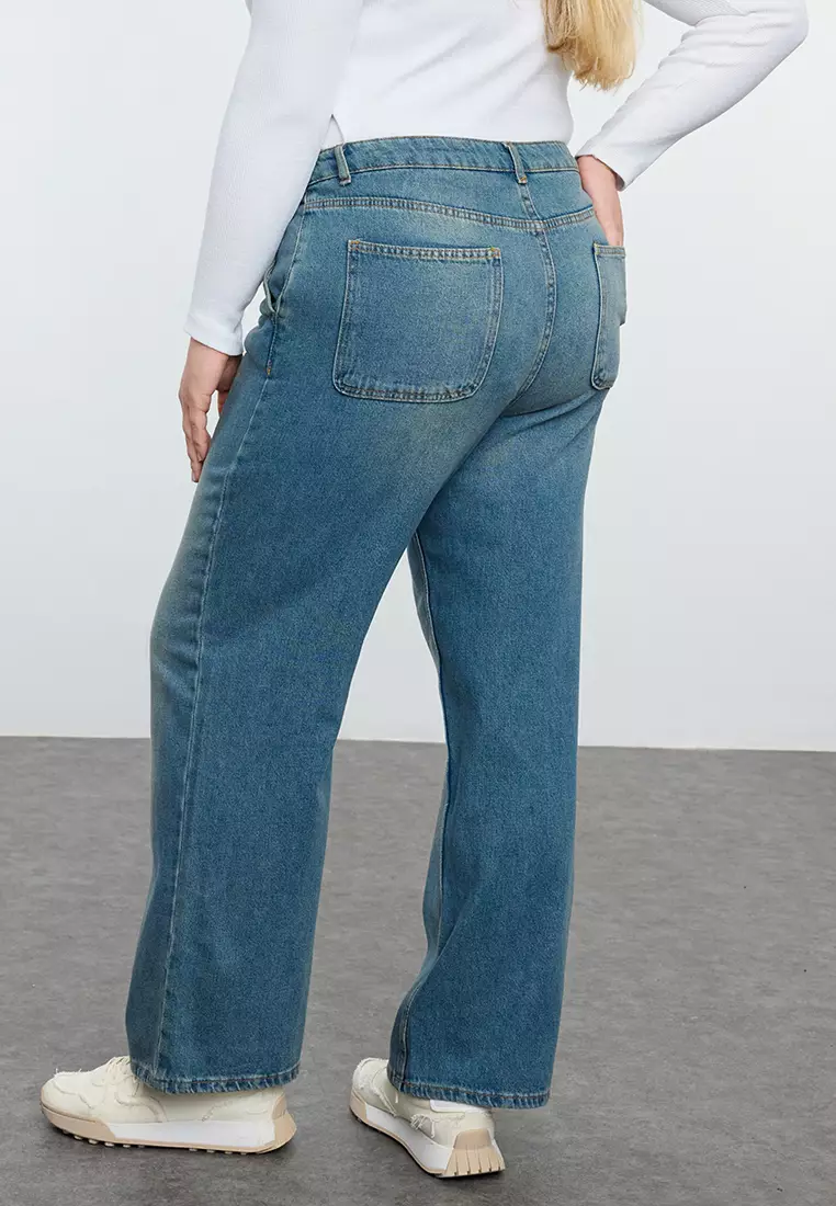 High Waist Wide Leg Jeans