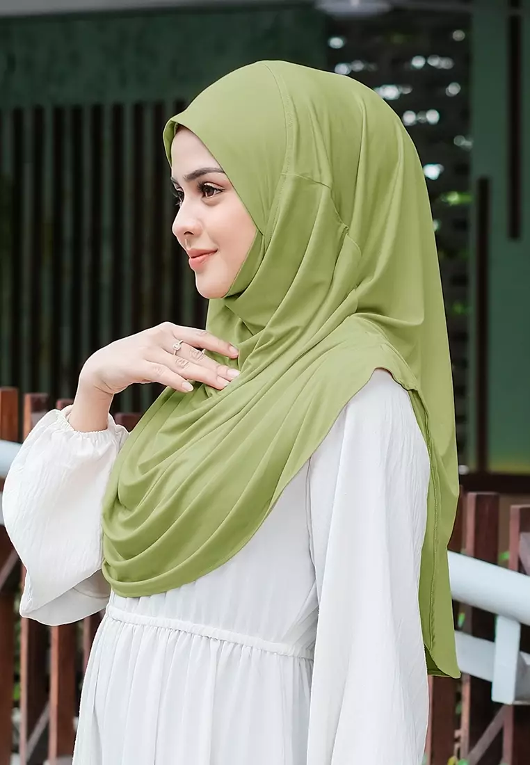 HIJAB INSTAN FATHIA - AVOCADO