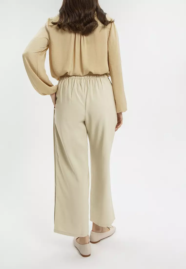 Minimal Pants Alitia Wood Ash