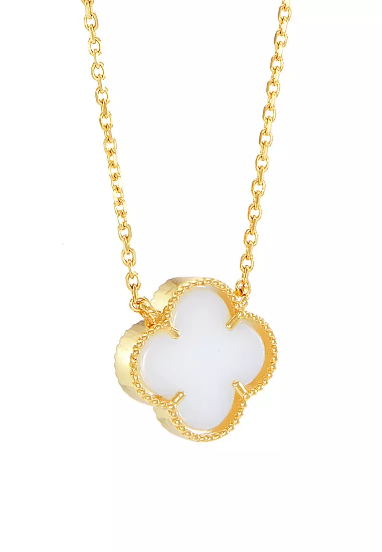 HABIB Mother of pearl Necklace in 585/14K Yellow Gold PALF 81-1