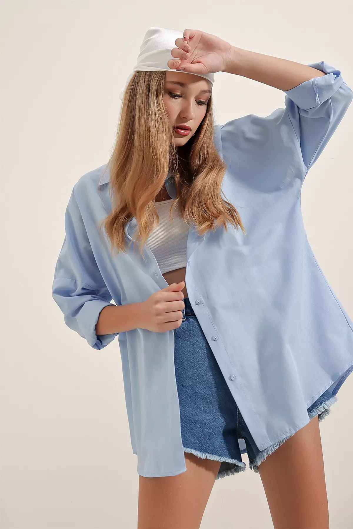 Oversized Long Sleeves Shirt
