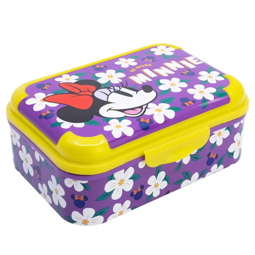 Disney Stor Asker Plastic Lunch Box Mickey - Kotak Bekal Anak Bahan Plastik BPA Free