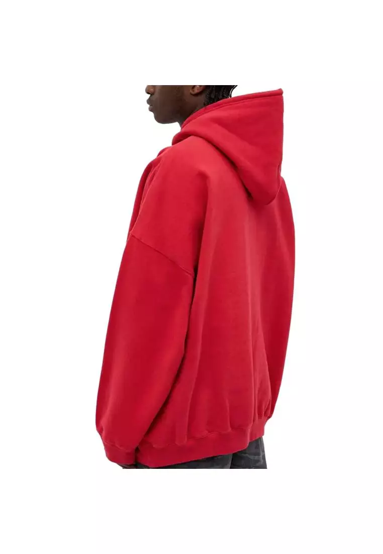 Red balenciaga clearance sweatshirt