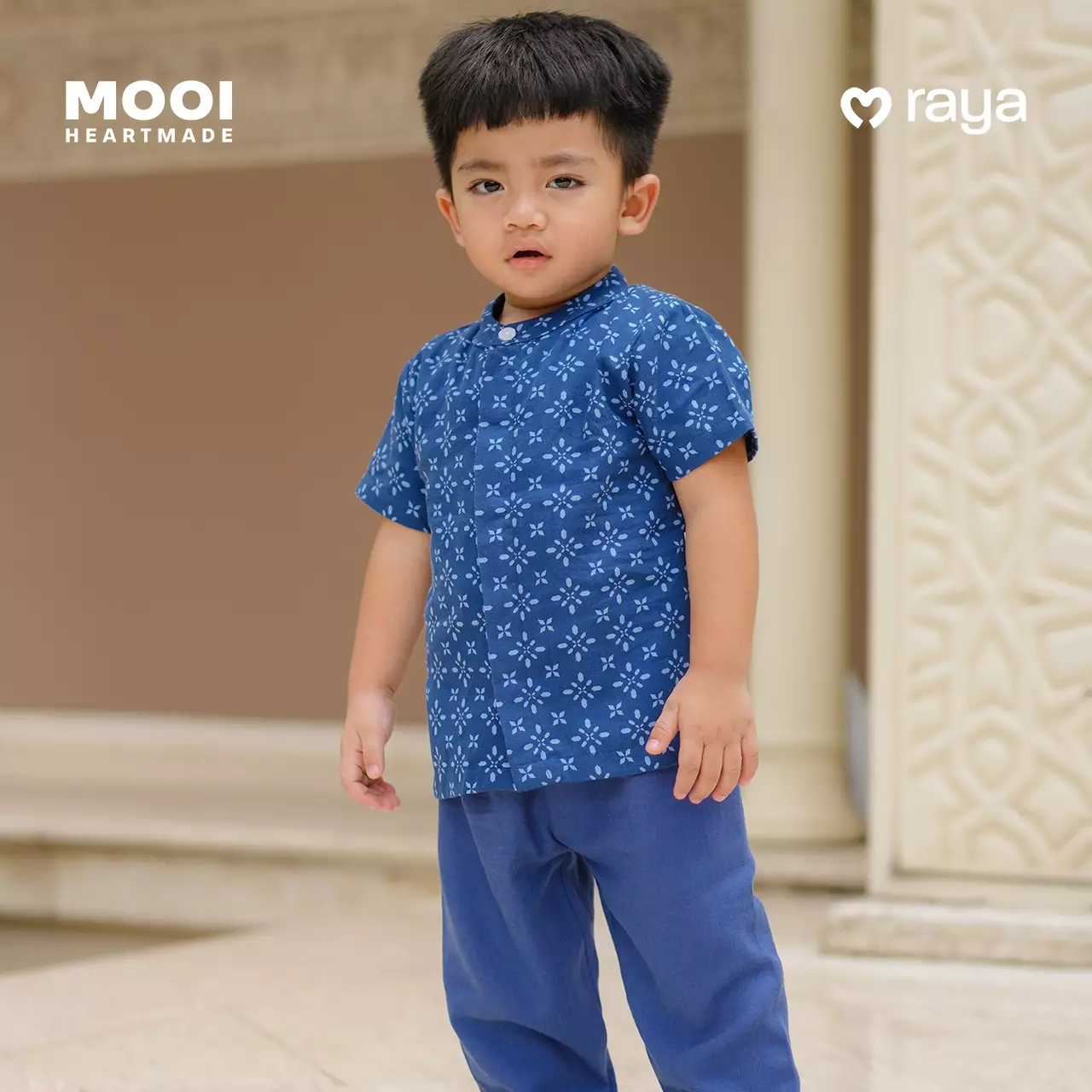 Mooi Zayyan Koko Set Setelan Koko Anak Raya Collection - Clary Sage