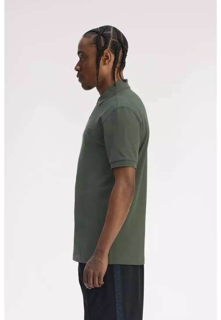 Fred Perry M6000 The Fred Perry Shirt (Court Green / Navy)