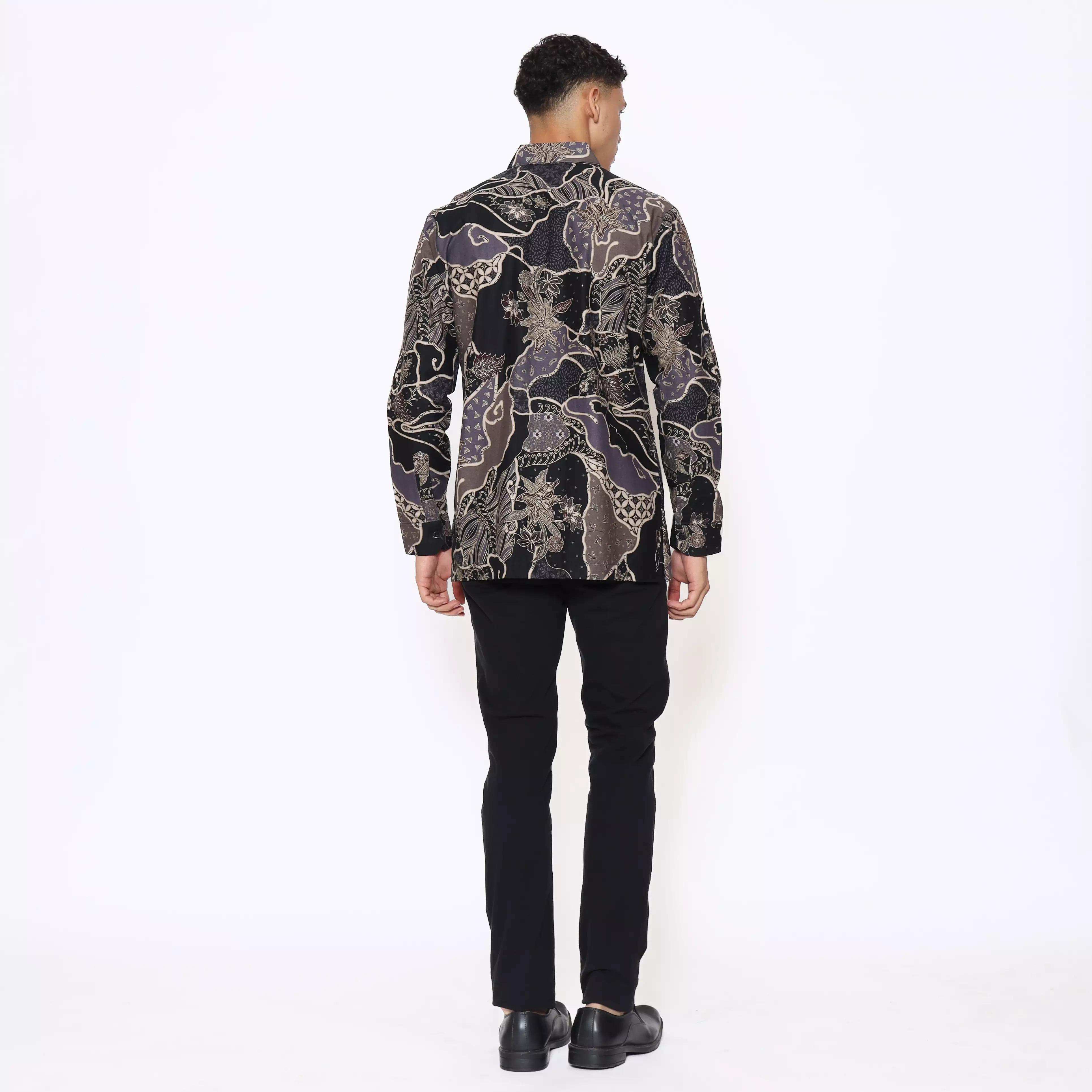 Kemeja Batik Pria - Bhatara Batik Zafran - Atasan Kemeja Batik Lengan Panjang